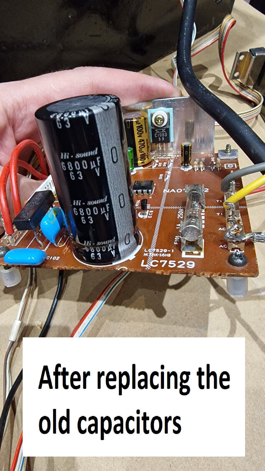 Stereo Tuner SONY ST-5950SD Repair KIT - all capacitors