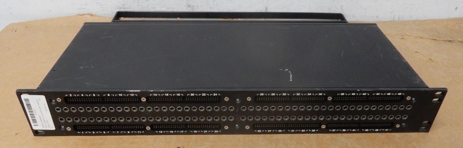 BITTREE	B96DC-NNPIH/E3 96-Point Mono Spaced Audio Patchbay-No front label holder