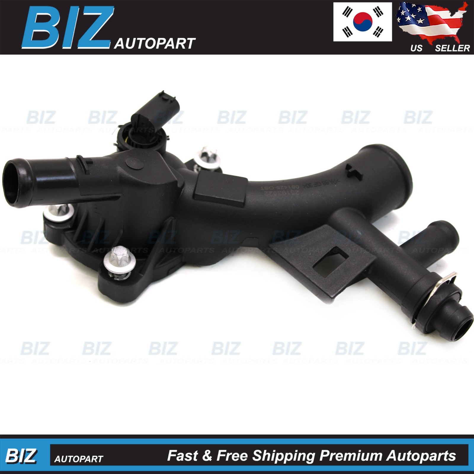 Coolant Water Outlet for 2011-2021 Buick Encore Chevy Cruze Sonic Trax 25193922