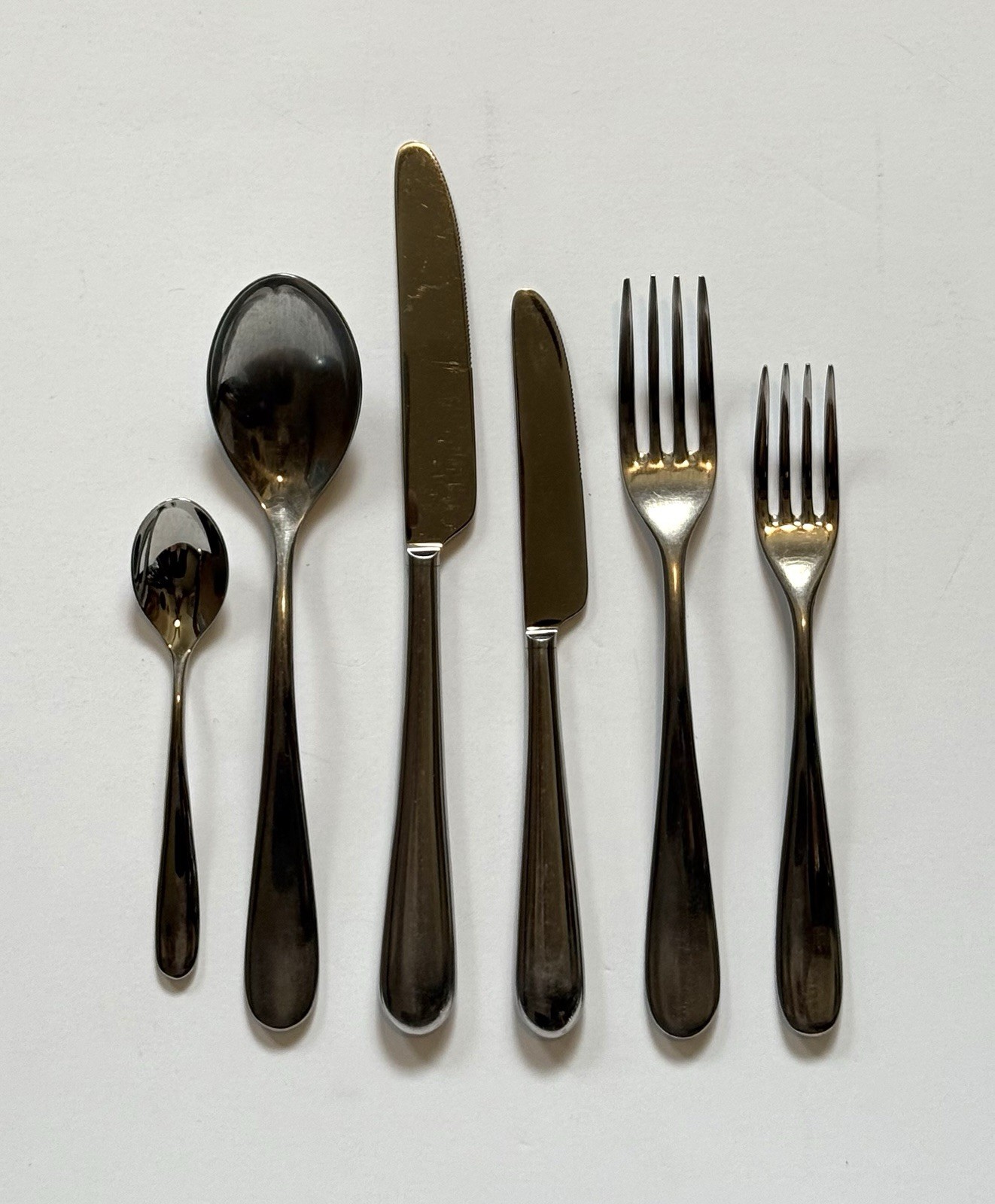 Alessi Ettore Sottsass Nuovo Milano 6 Pc. Place Setting S/S Flatware