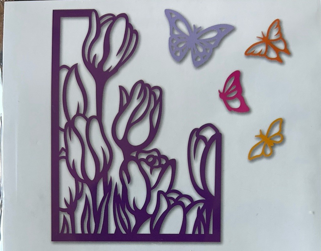 “GRACEFUL” 5 Piece Die Set By Scrapbooking Made Simple