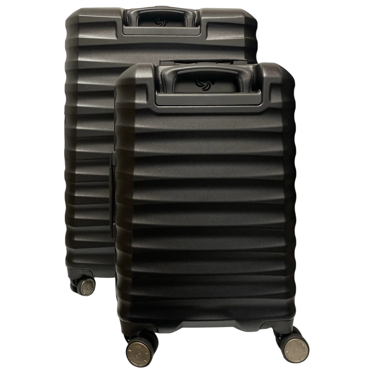Samsonite 66997 Ridgeway 2 Hardside Spinner Luggage Set, 2 Piece, Black