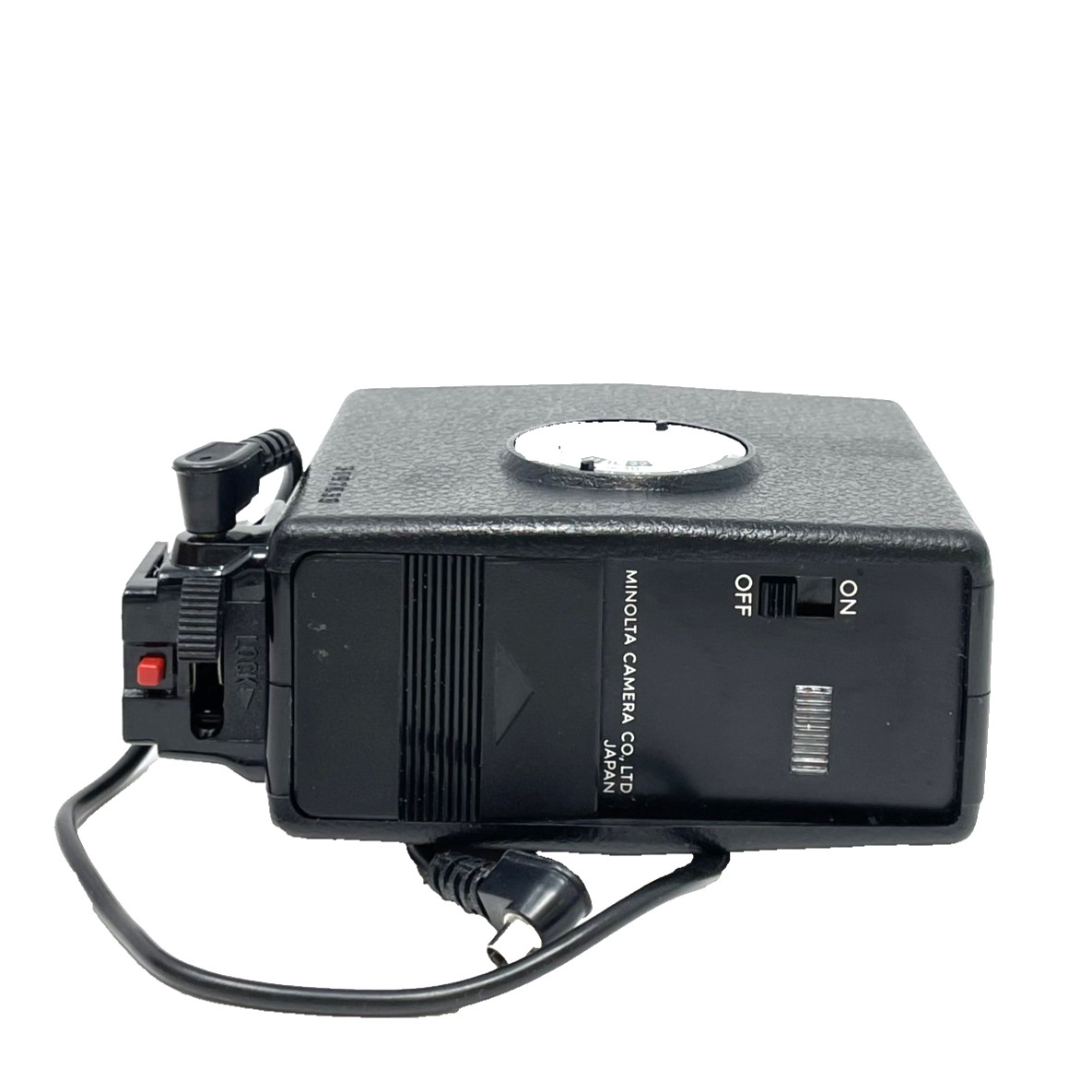 Minolta Electroflash S Shoe Mount Flash with PC Cord and Minolta Leather Case