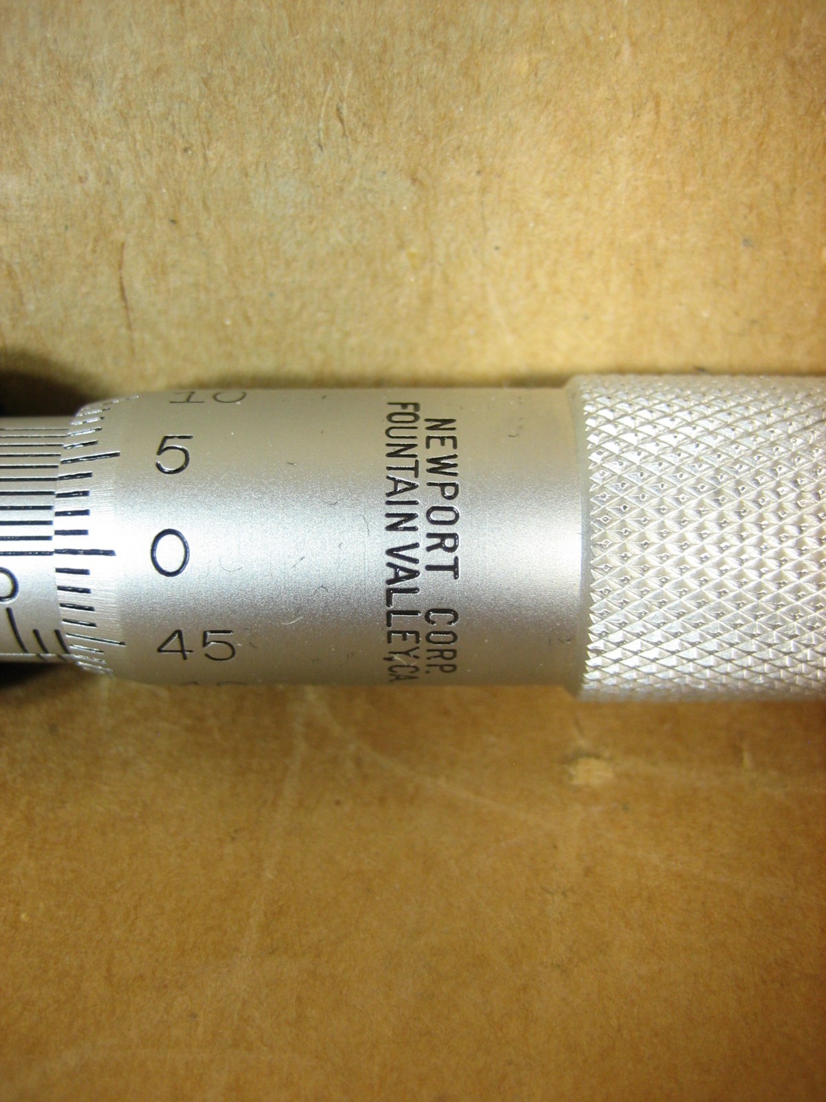 NEWPORT MICROMETER 1" 25 MM RANGE