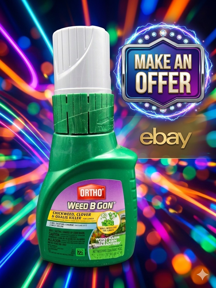Ortho Weed B Gon Chickweed Clover & Oxalis Killer Lawn Concentrate 16 oz New