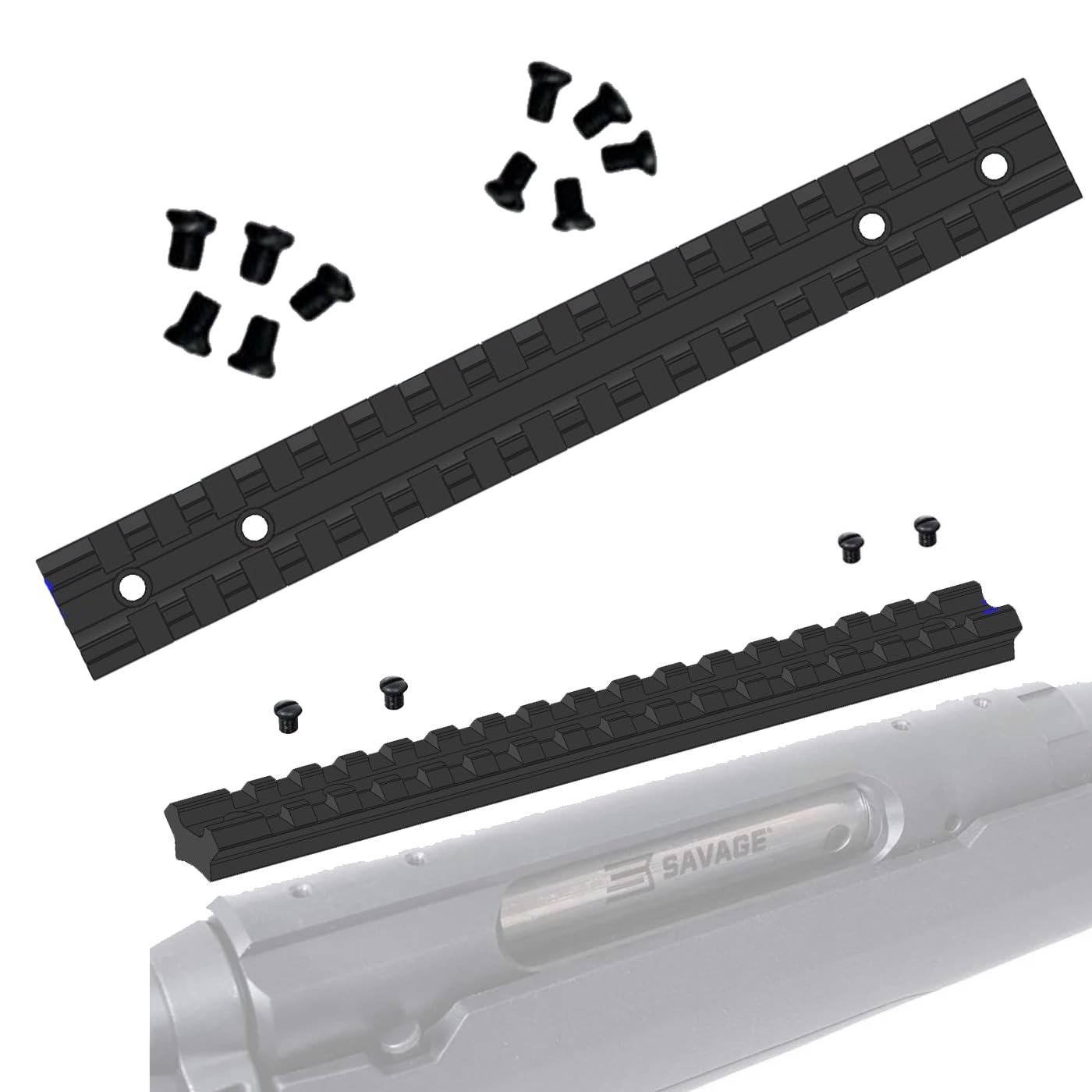 Compatibility Picatinny Rail Mount Built Specifically for Savage Axis/Axis Ii/Ed