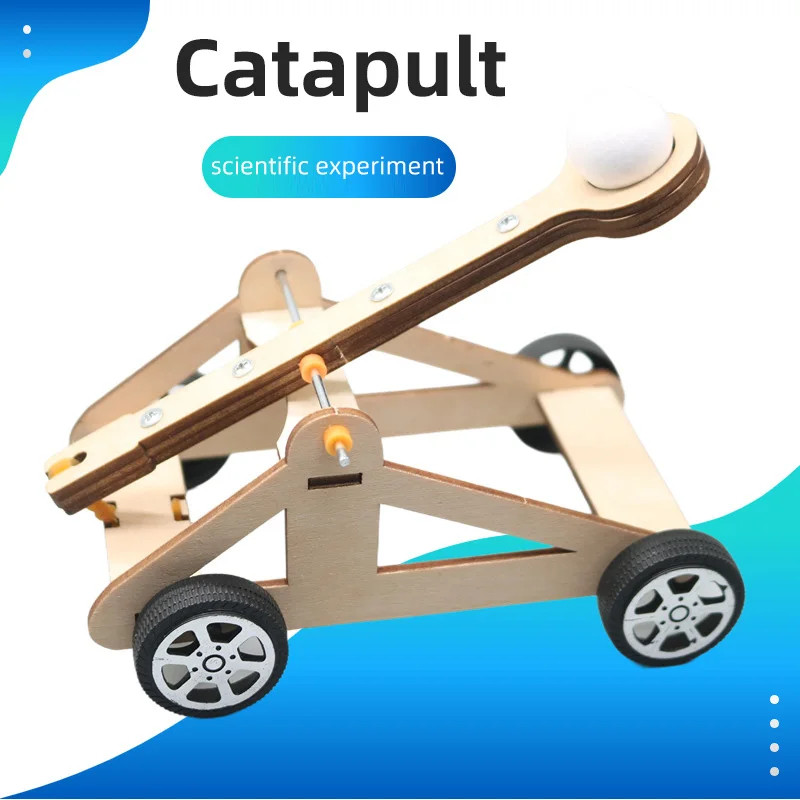 DIY Catapult Physics Science Experiment STEM Educational Model Kit