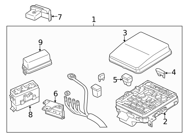 Genuine Mitsubishi Mini Fuse MS810876