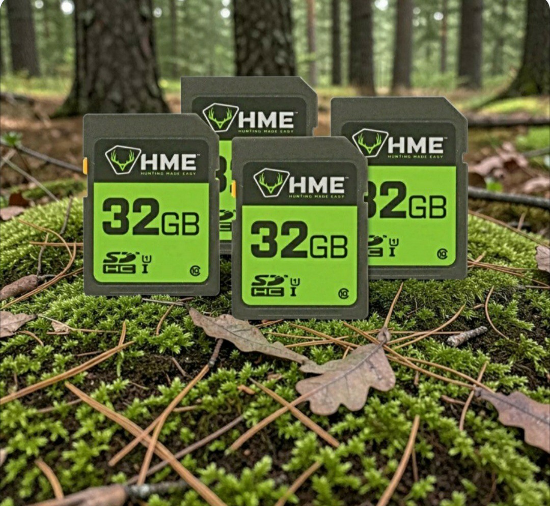 HME 32GB SD - 4 Pack Optimized For Trail Cams. Fast Shipping. Quality Brand New