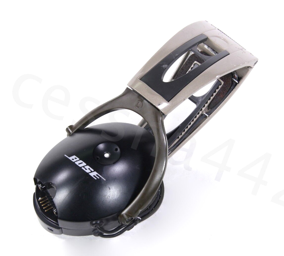 BOSE Aviation Headset FOR PARTS UNTESTED No Seals Pads As Is Nice Factory Repair