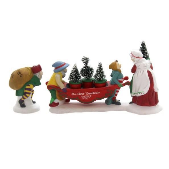 Department 56 "Delivering the Christmas Greens" set of 2 Heritage Village 56373