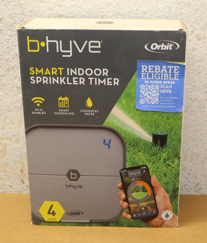 Orbit 4-Zone B-hyve Smart Wi-Fi Indoor Timer