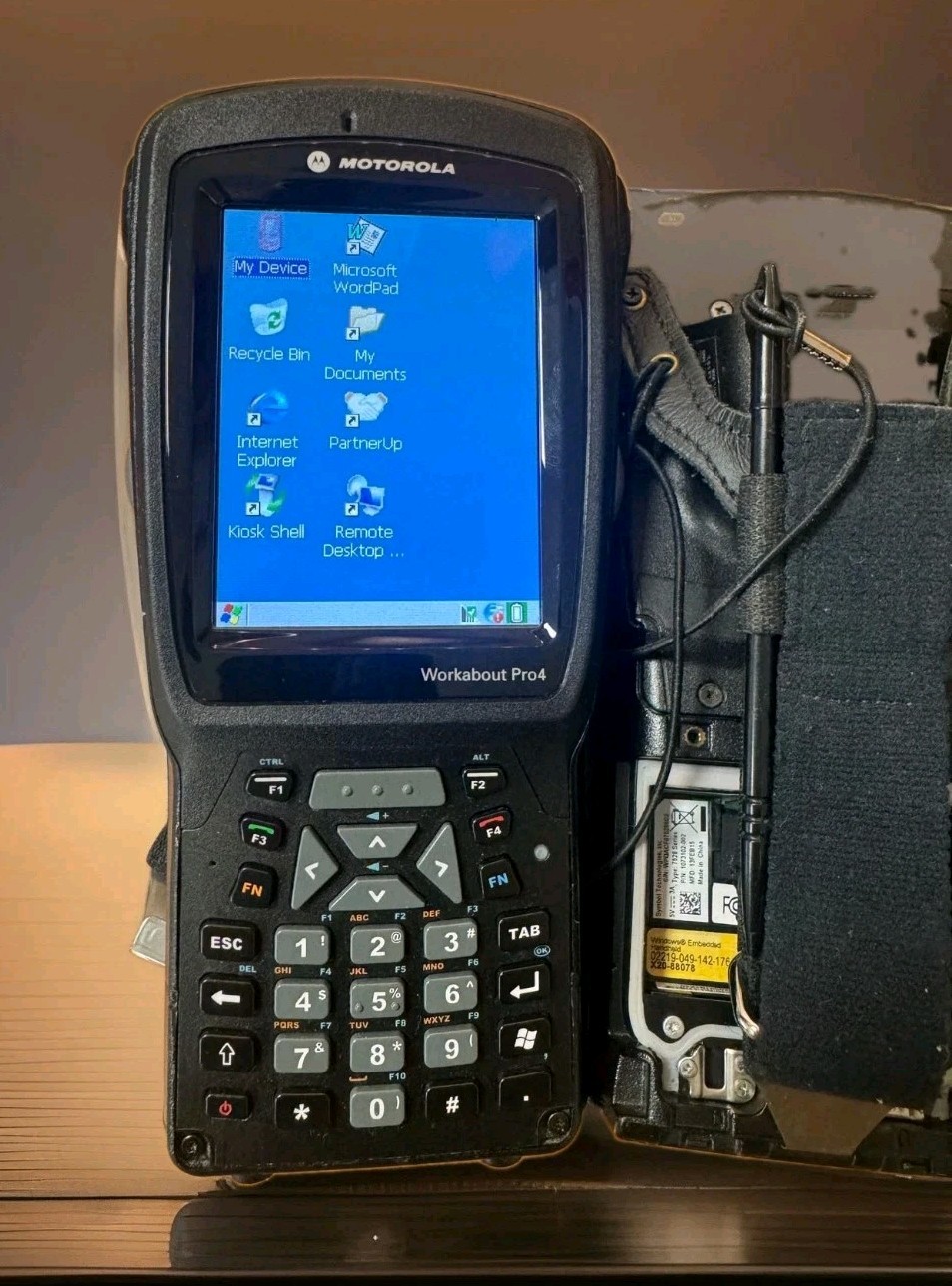 Zebra Psion Teklogix, workabout pro 4 short, numeric, choice of OS & scanner