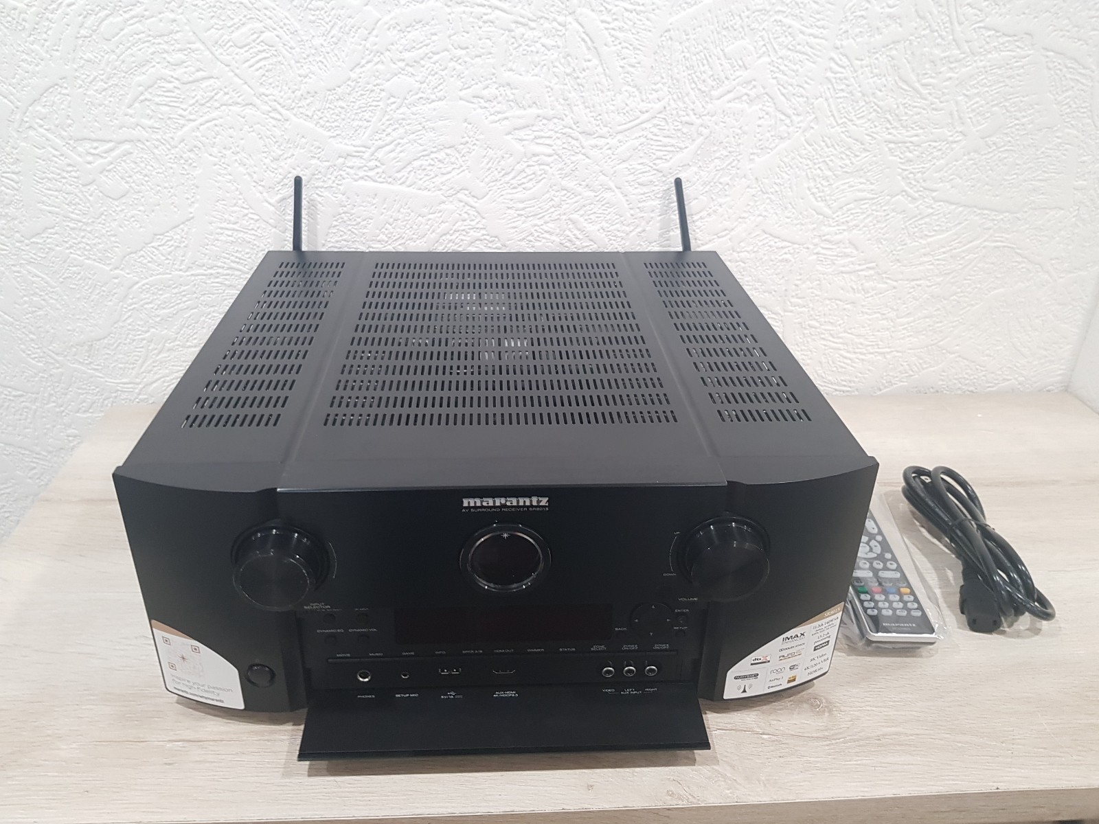 Marantz SR8015 AV Receiver 11.2 Channel 8K HDMI Upscaling Auro-3D IMAX Enhanced