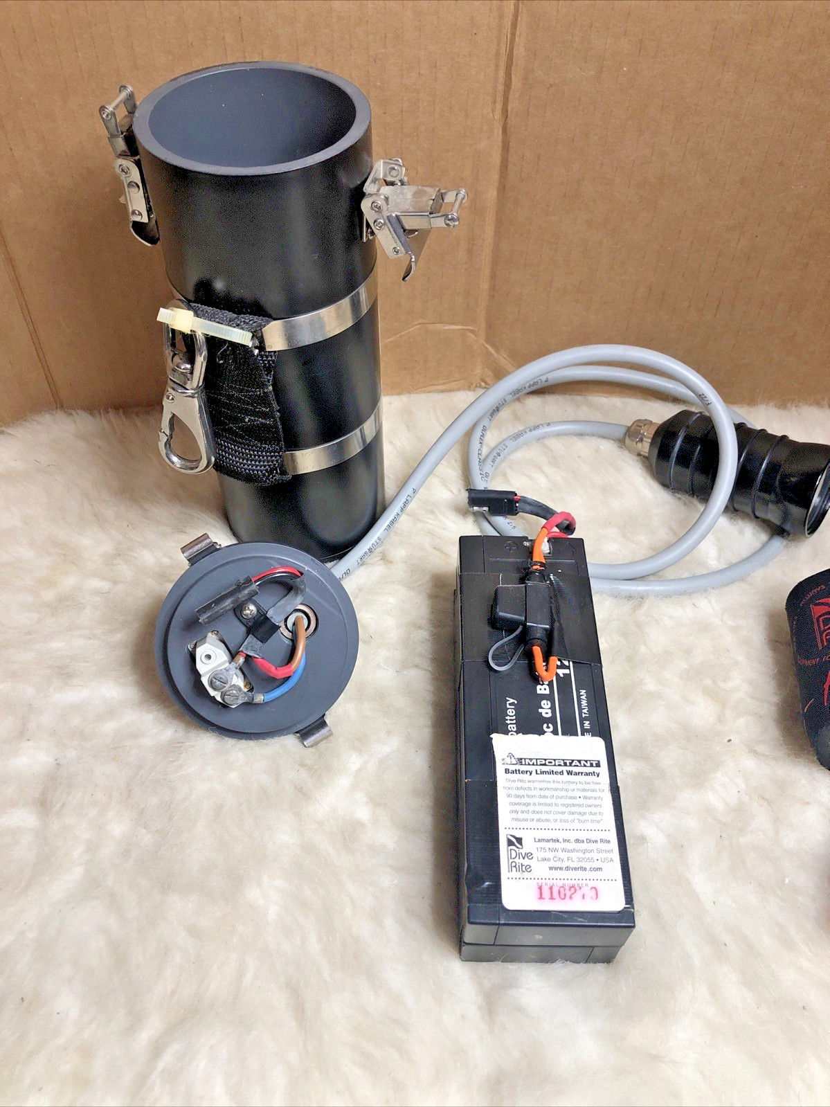 Dive Rite HD Canister light Excellent condition/Read Description