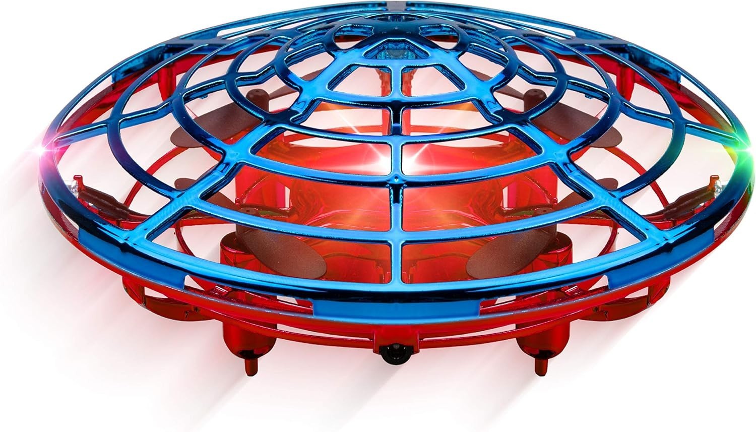 Obstacle Avoidance Flying Orb Drone - Unique Webbed Design for Safe Indoor Play
