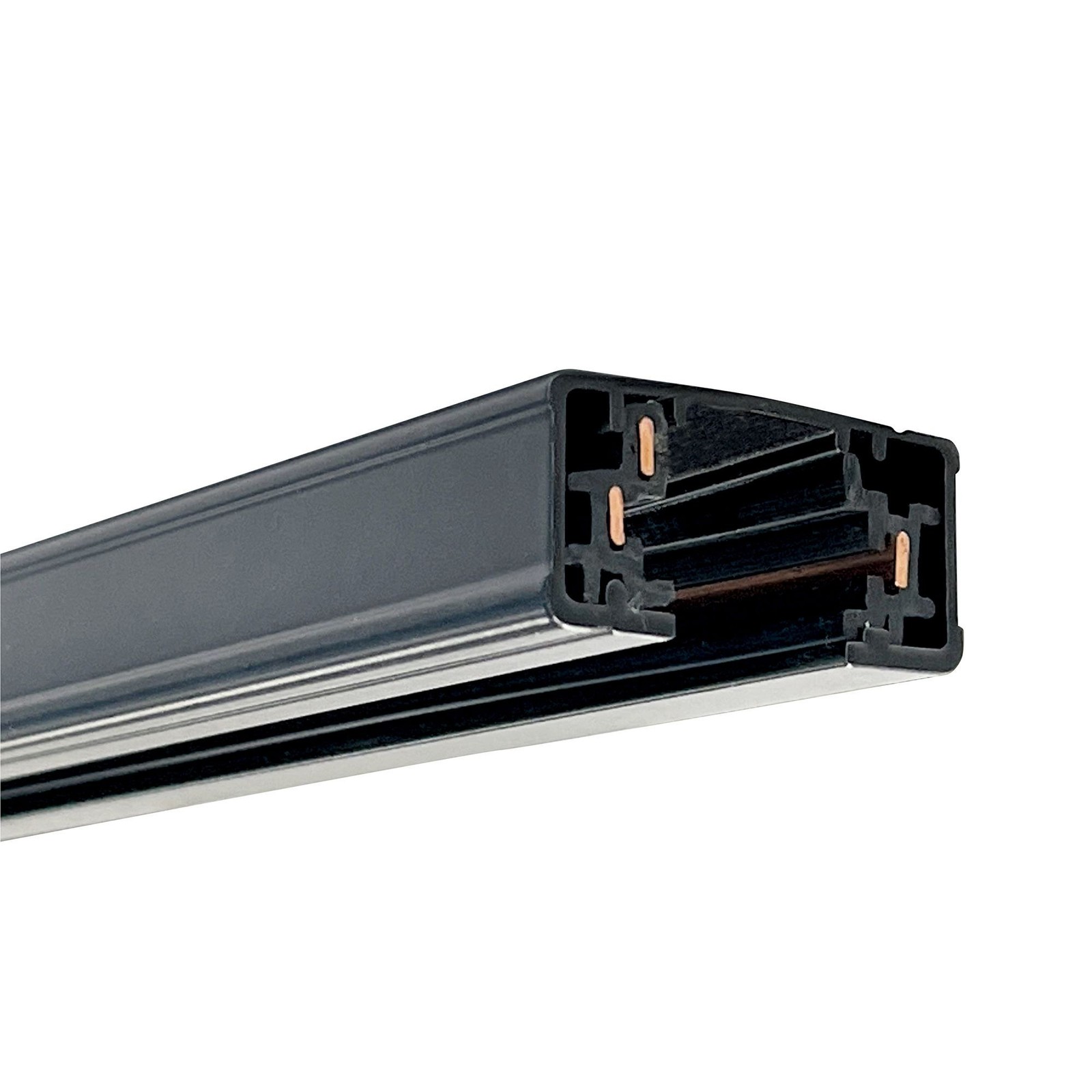Used Nora Lighting NT-304BA 1 Circuit Track-0.75 Inches Tall and 92.25 Inches