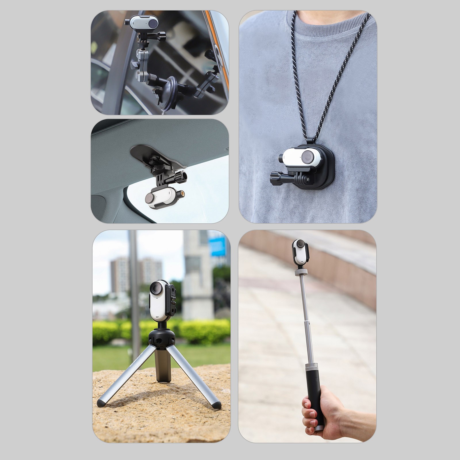 Protective Frame Adapter Extension Accessories For Insta360 GO3 Action Camera
