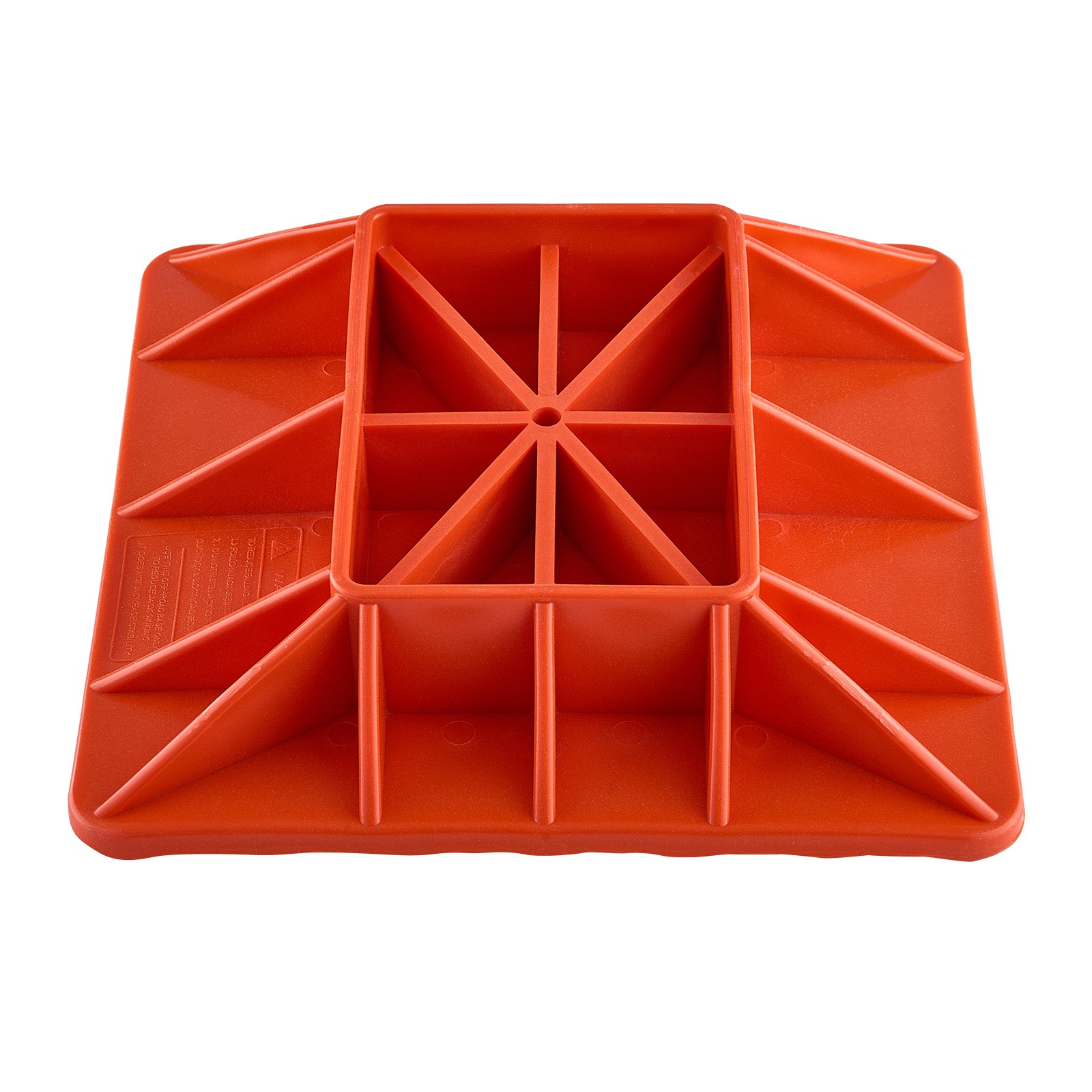 High Lift Jack Base and Handle Keeper Off Road Jack Support Stand Base Red