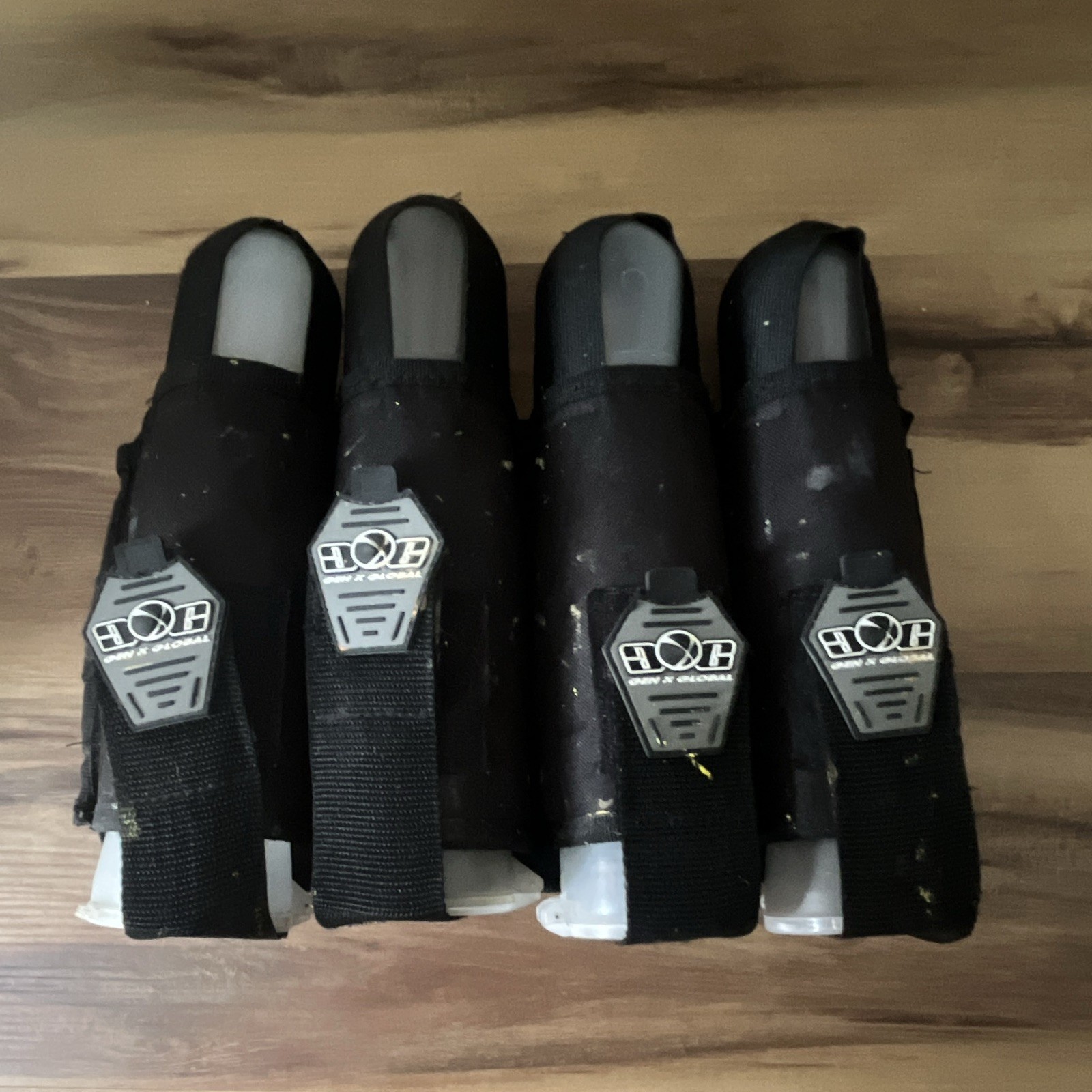 Gen X Global GXG Paintball Pod Harness Pack w/ 4 Pods, Black