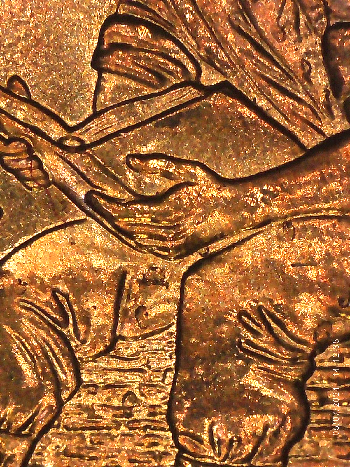 2009 P BU FY DOUBLED DIE REVERSE ERROR WDDR-037