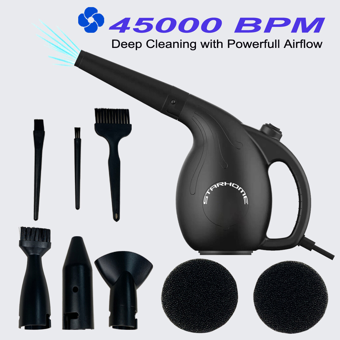 Electric Air Duster Blower 550W IT Dusters For PC, Laptop, Console Cleaning Dust
