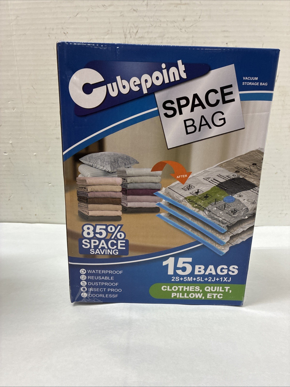 Cubepoint Space Bag Qty 15 Bags