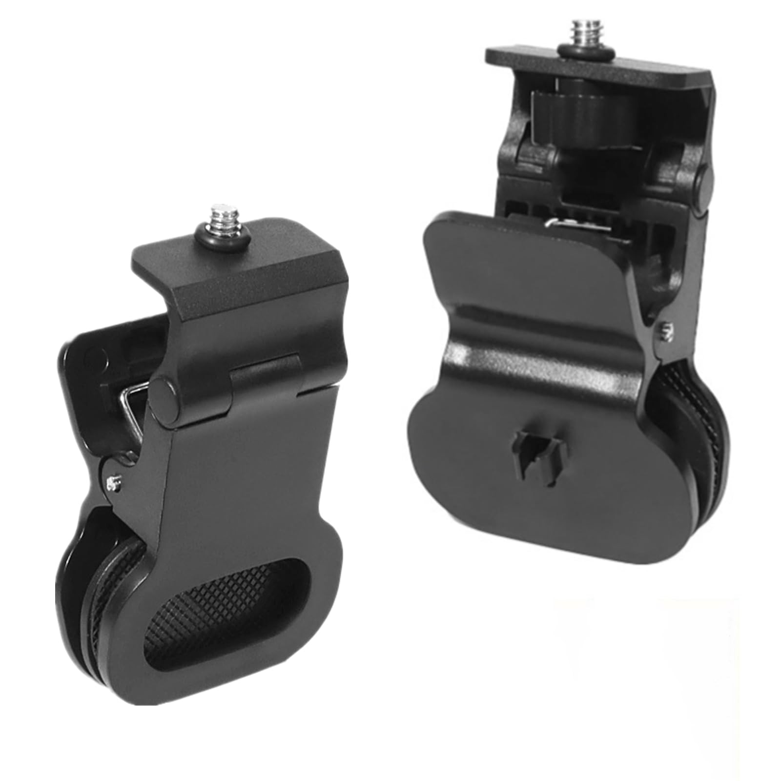 2-Pack Selfie Light Clip Mount Holder with 1/4" Screw Connector - Universal C...