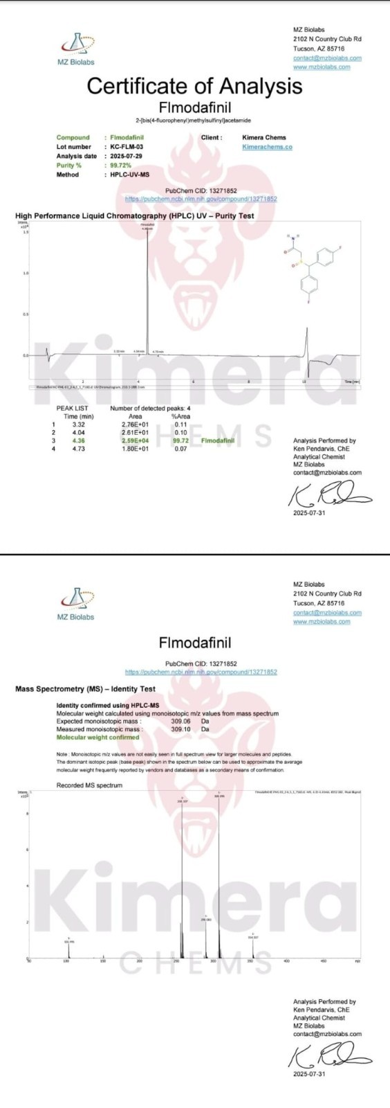 Kimera Chems CRL-40,940 50mg Capsules 60 Count