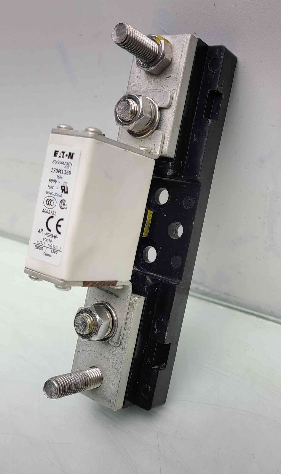 Eaton Bussman 170M1369 Relay w/ Eaton 170H1007 400A, 1000V