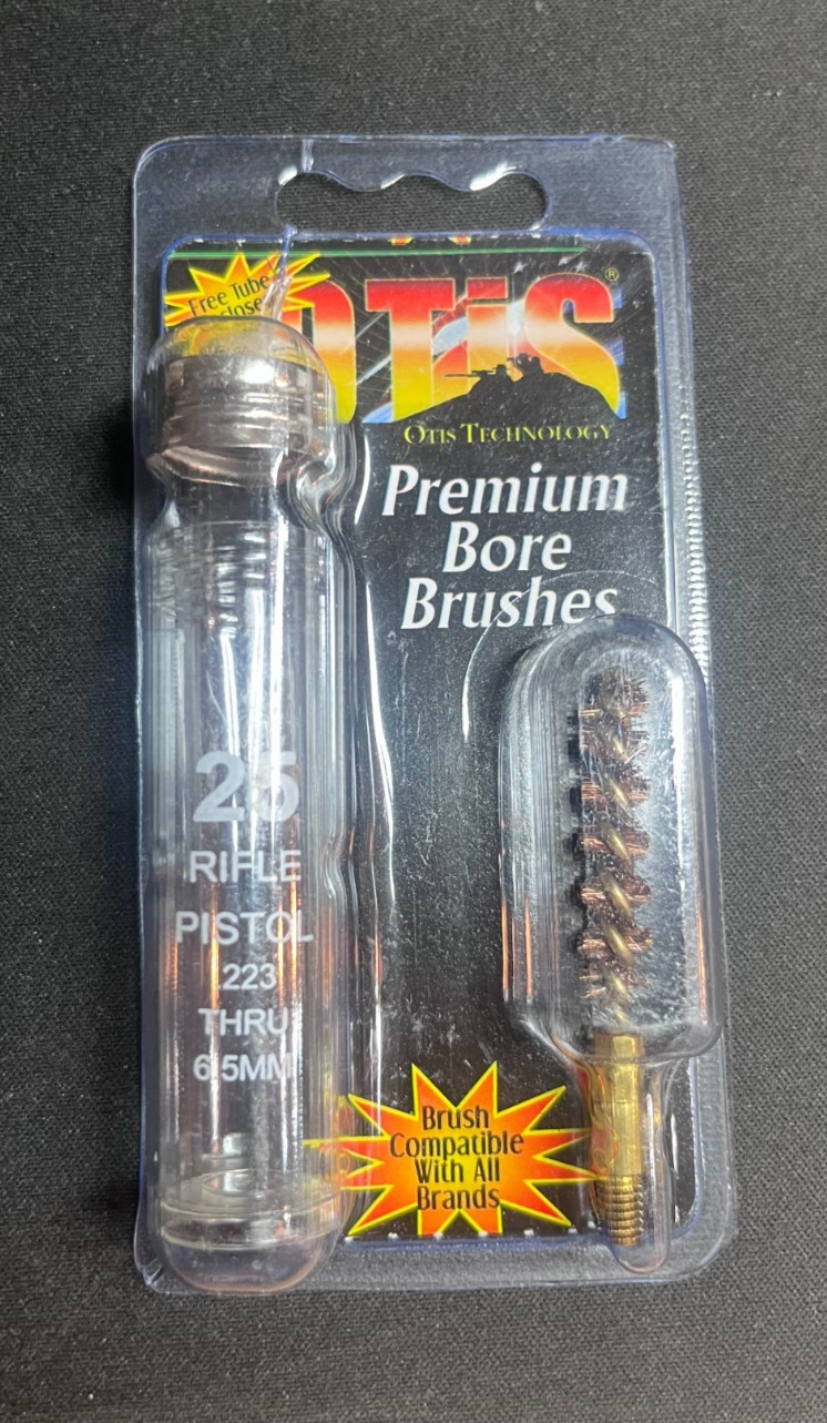 Package of 8 - Otis #25 Bore Brush 223/556/243/25-06/25/257/5.7/6mm/6.35mm/6.5mm