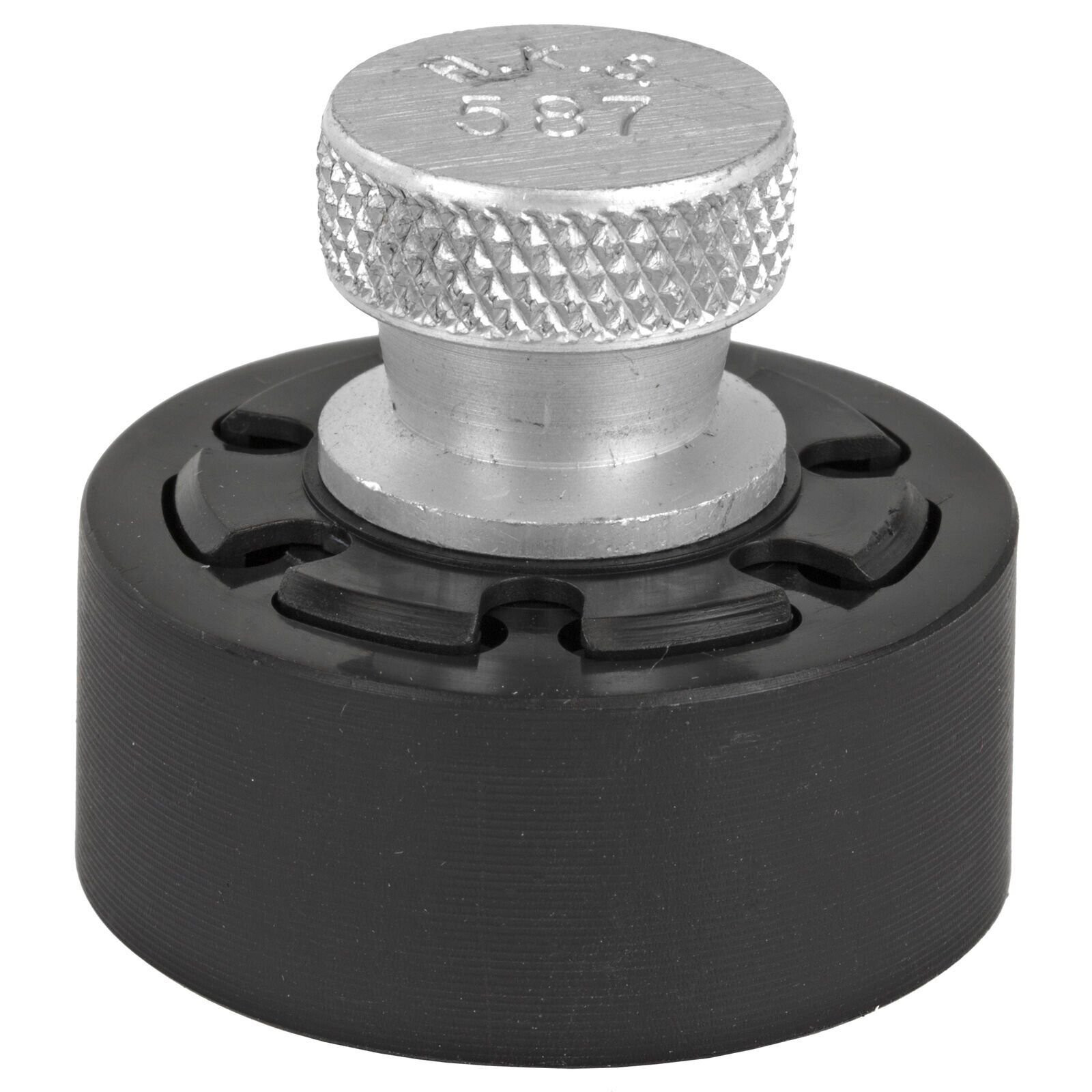 HKS 587A Speedloader 38/357 Mag 7-Shot Black Metal S&W 686 Taurus 617 Black