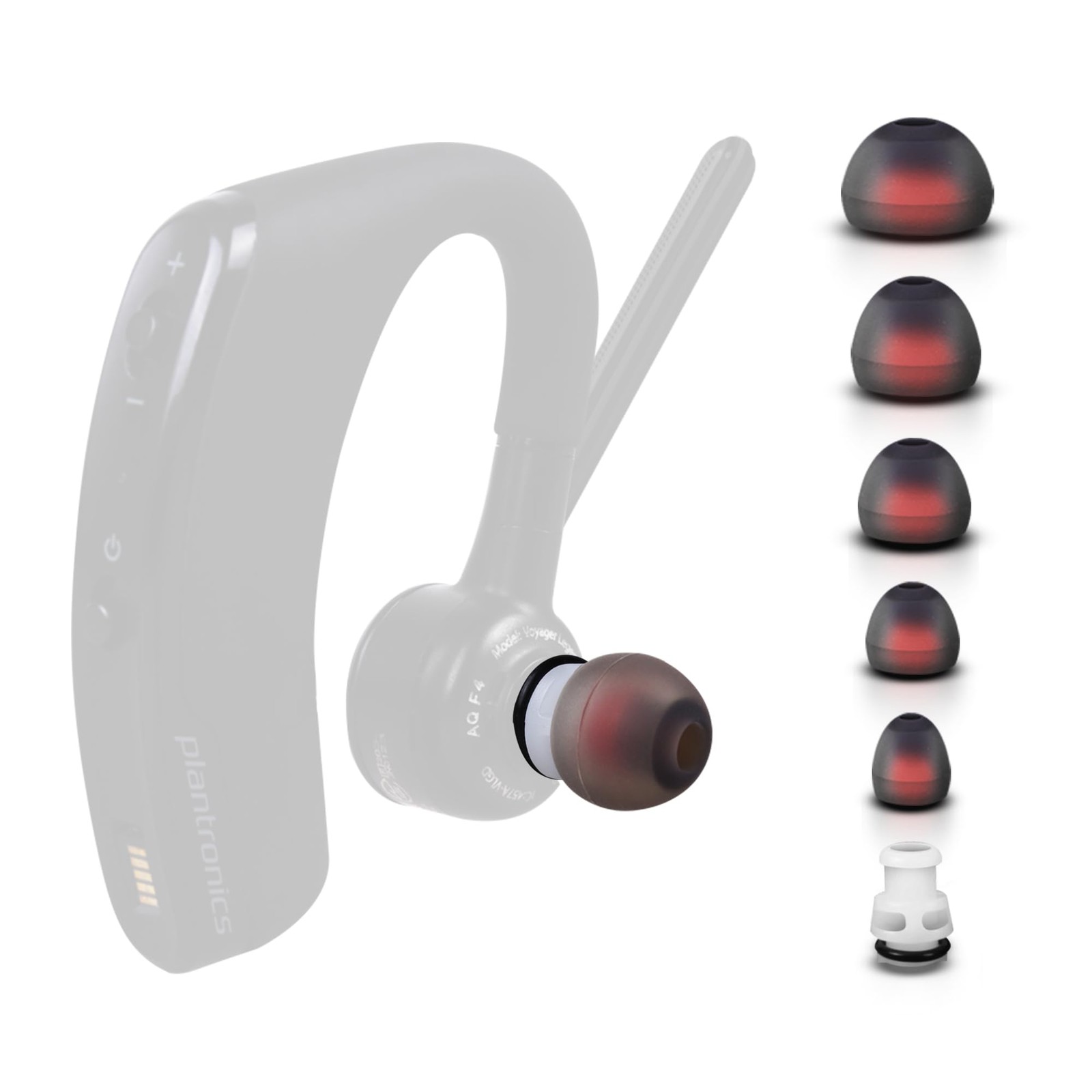 CHOCKALOTTA Eartip Adapter Compatible with Plantronics/Poly Voyager 5200, Voy...