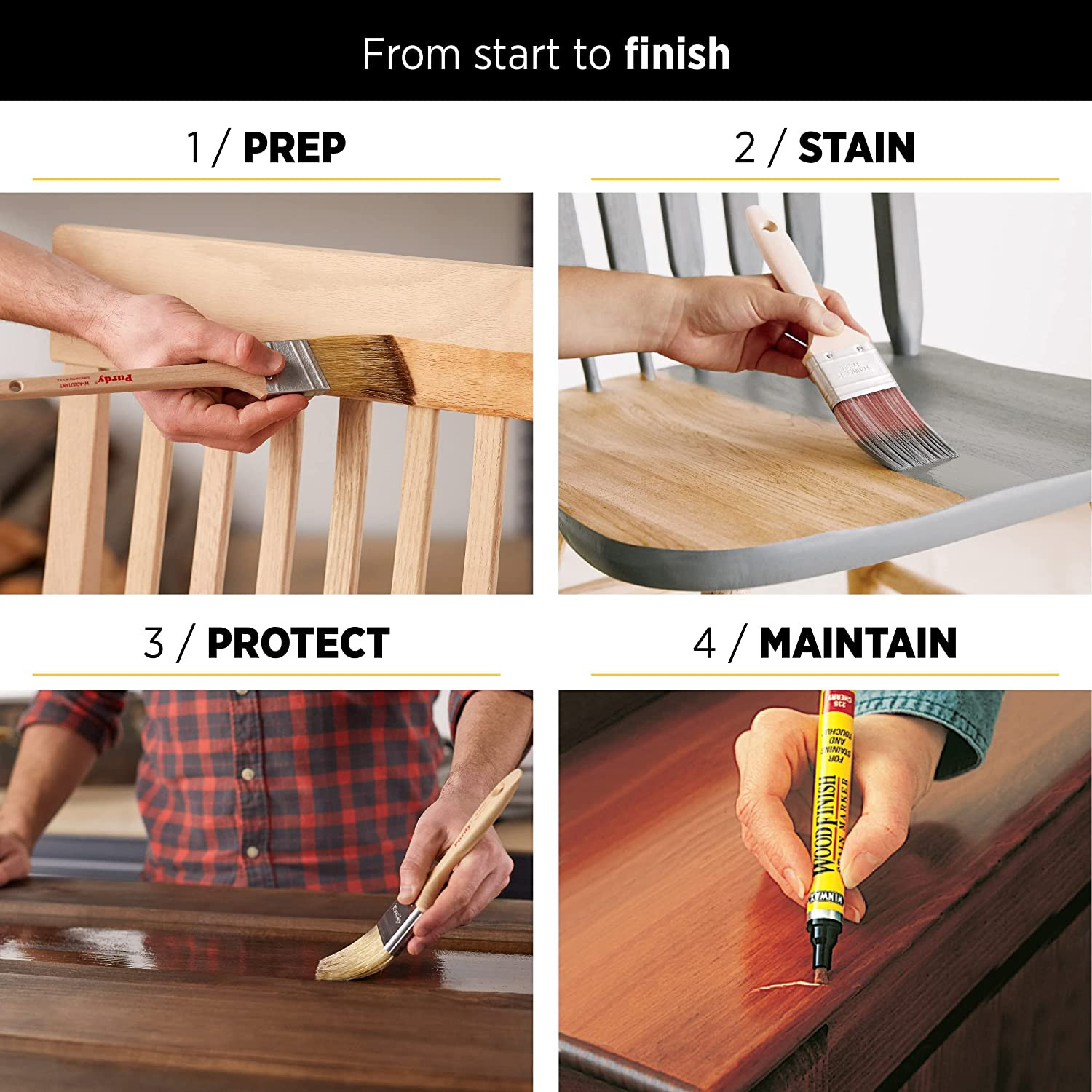Oil-Based Wipe-On Polyurethane, 1 Pint, Gloss