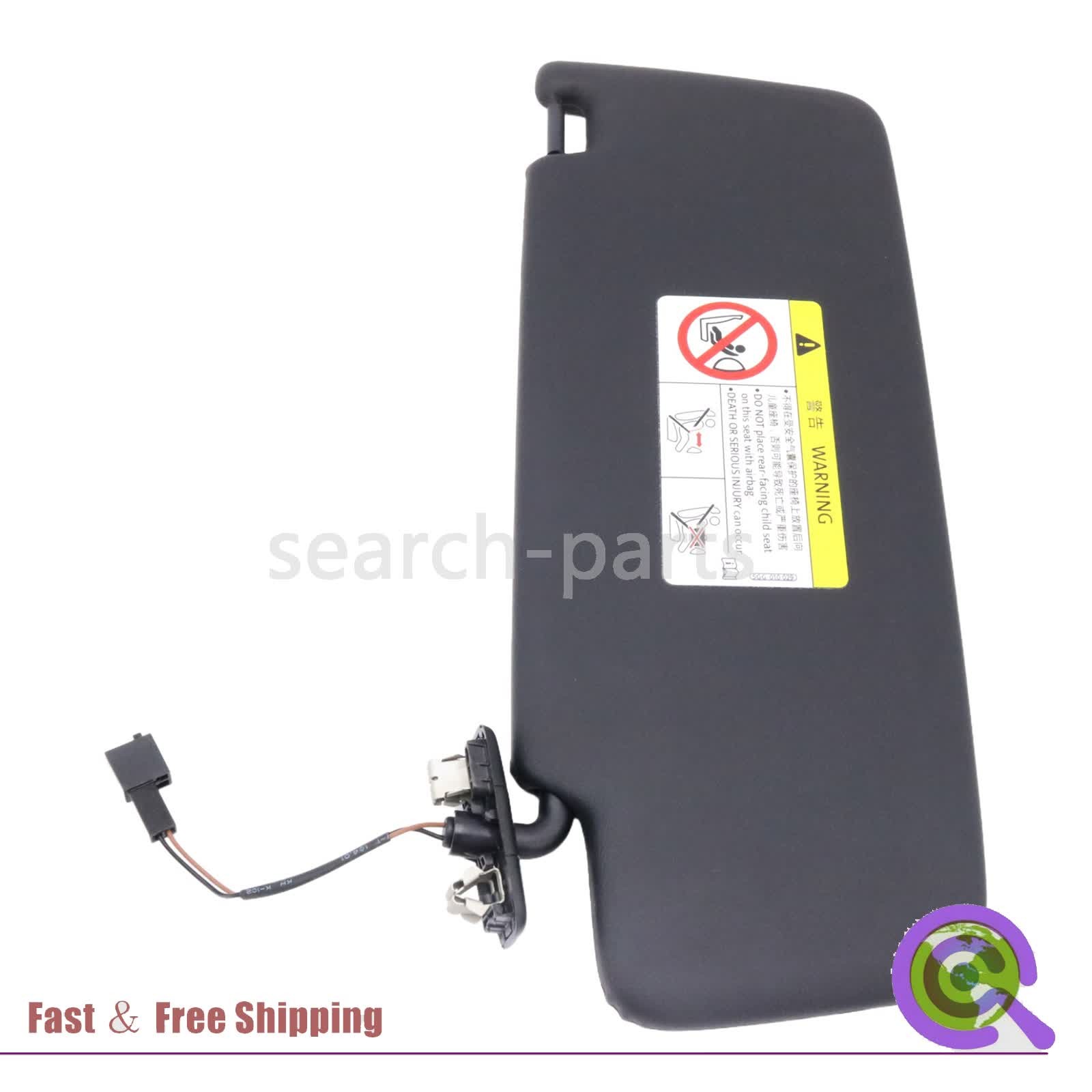 Passenger Side Sun Visor Replacement for Porsche Macan 2.0L and 2.9L Versions