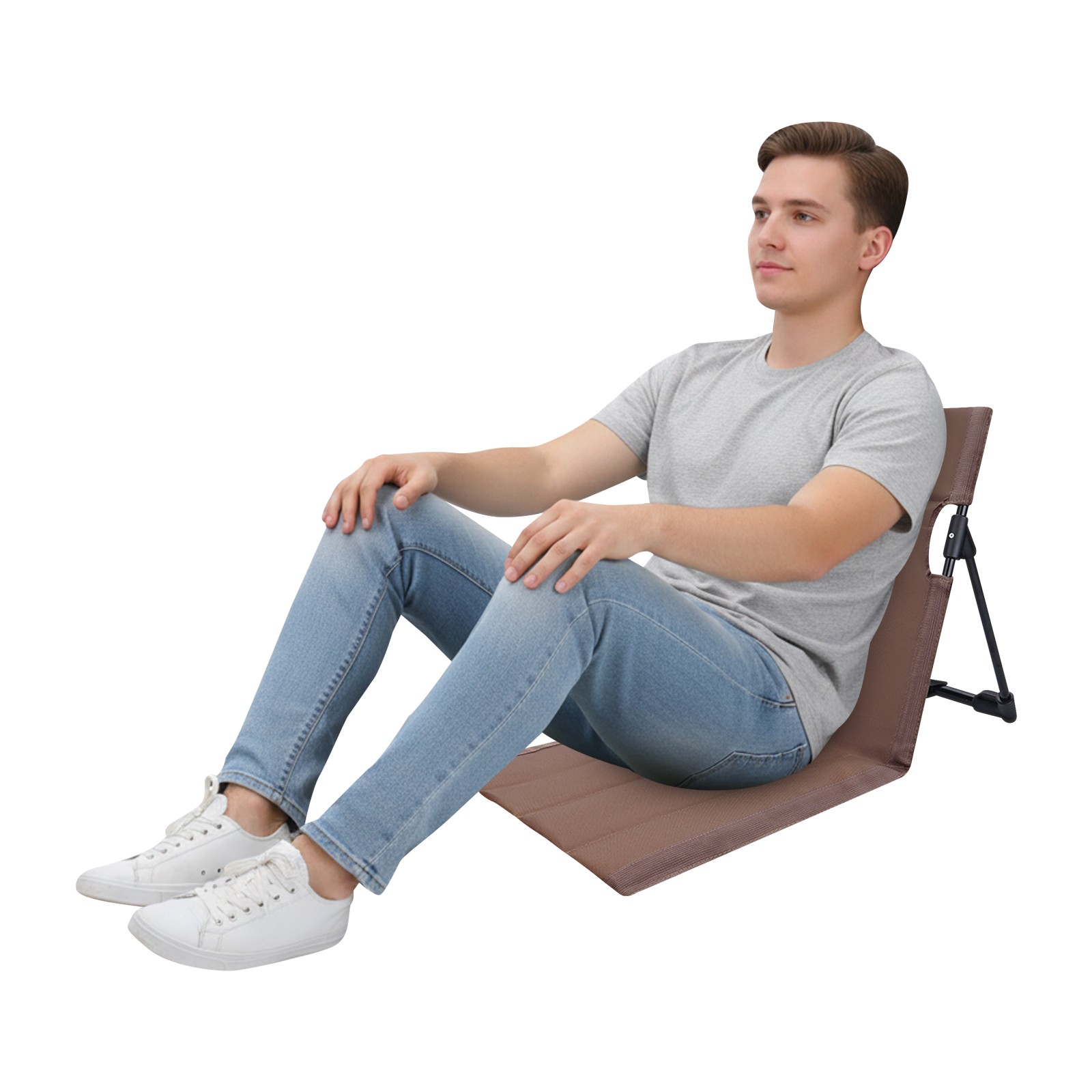 Park Leisure Backrest Chair Aluminium Alloy & Oxford Cloth Beach Chair Chair