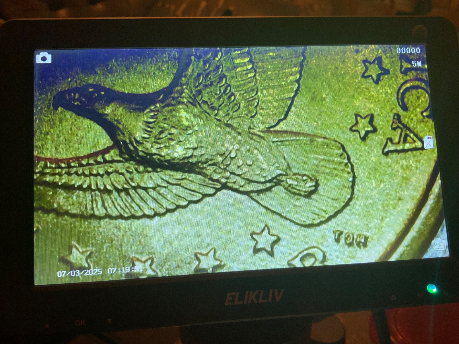 Sacagawea Wounded Speared Eagle 2000 P 1$ Dollar Coin Nice