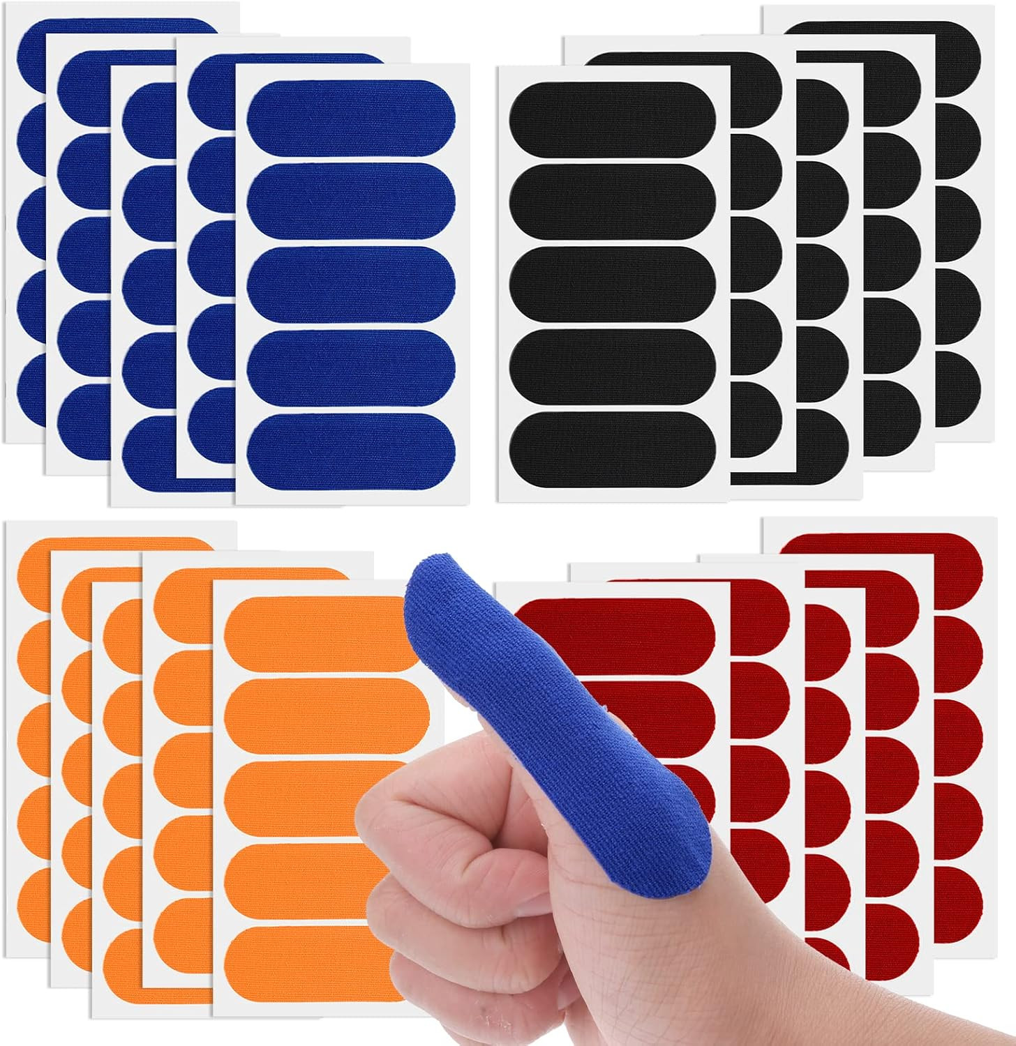 Prasacco 100 Pcs Bowling Tape Bowling Thumb Tape Bowling Finger Tape Bowling Fin