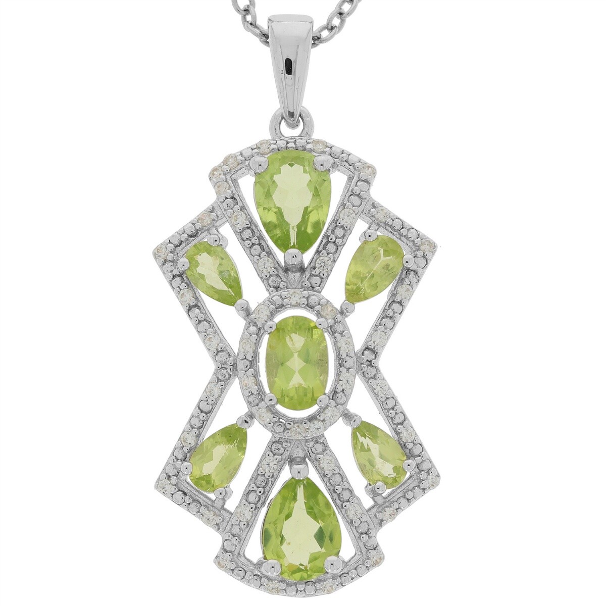 Sterling Silver Semi Mount Pendants Setting PE 7x5 OV 6x4 PE 5x3mm