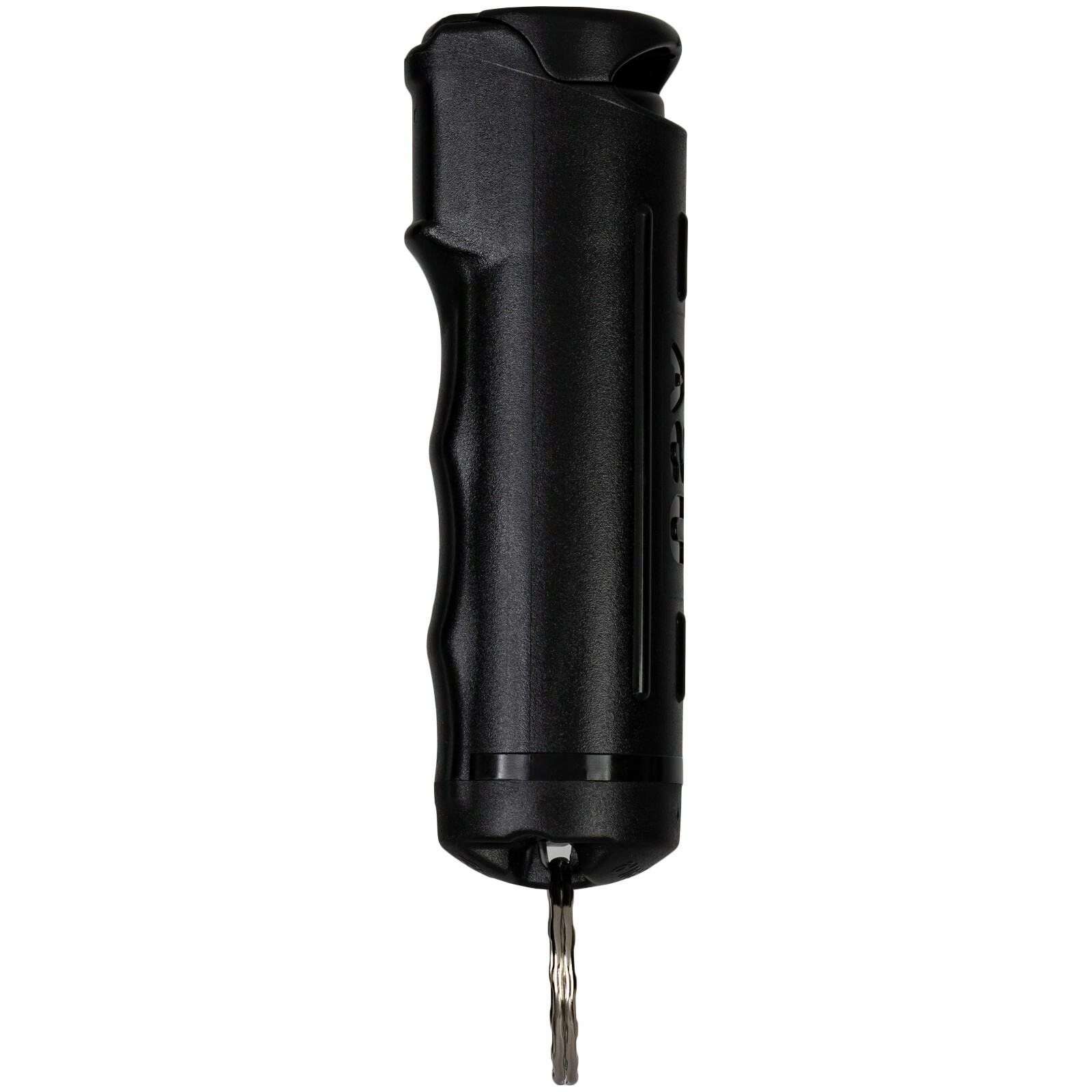 2 Police Magnum pepper spray .50oz black flip top keychain defense protection
