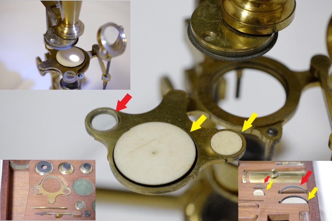 Dorondo Universal Microscope Antique Made in 1776-1790