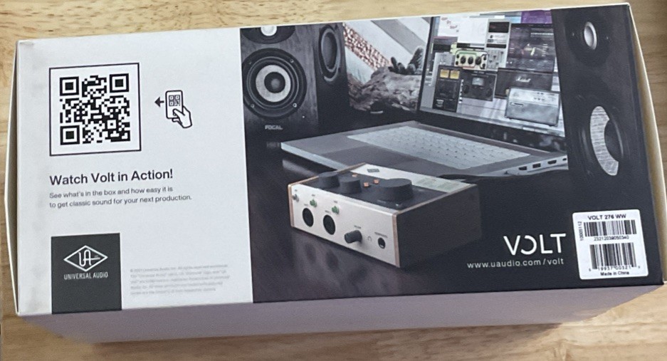 Universal Audio Volt-276 Bus-Powered USB Audio Interface