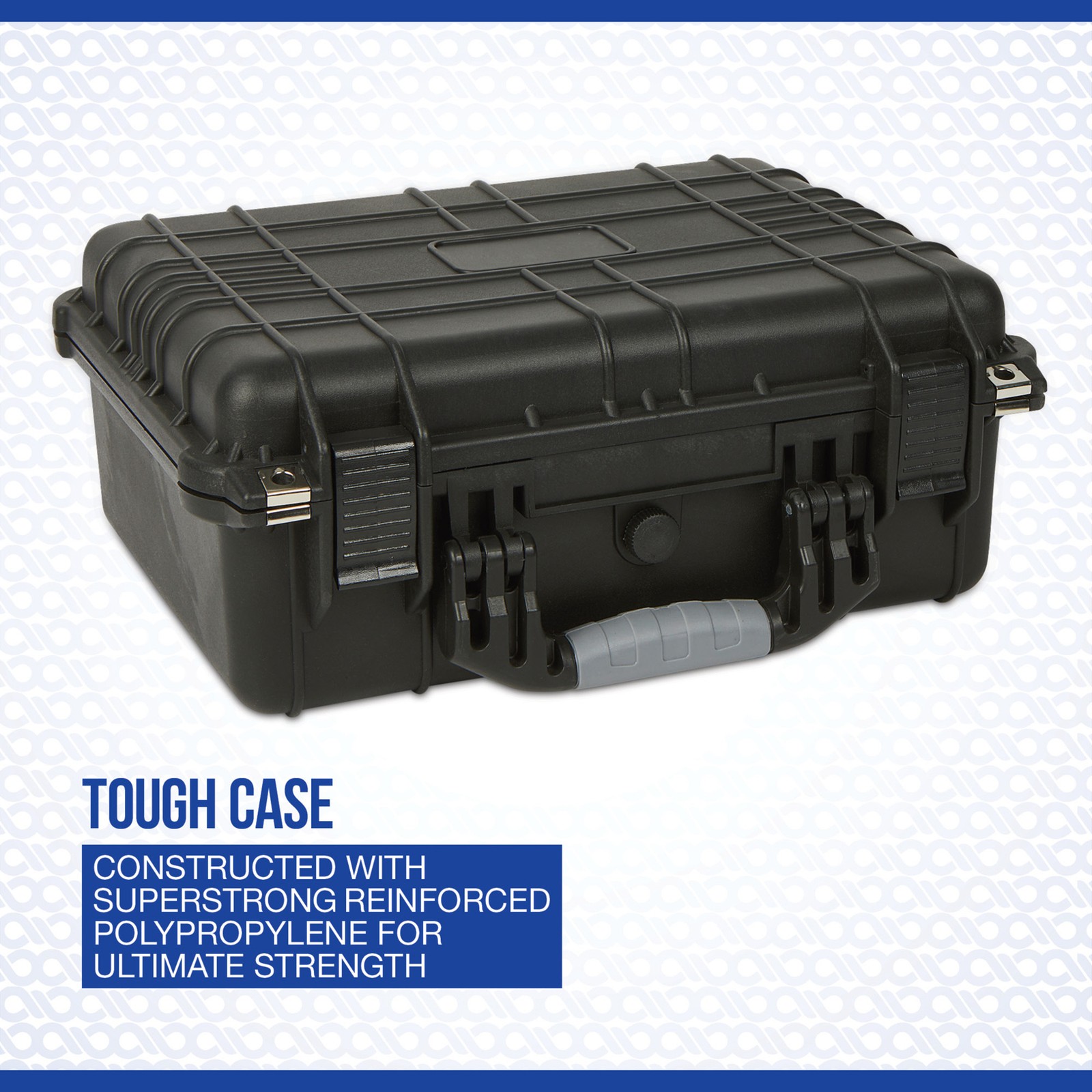 Strongway 20in. Protective Storage Case, IP65 Water Resistant, Black