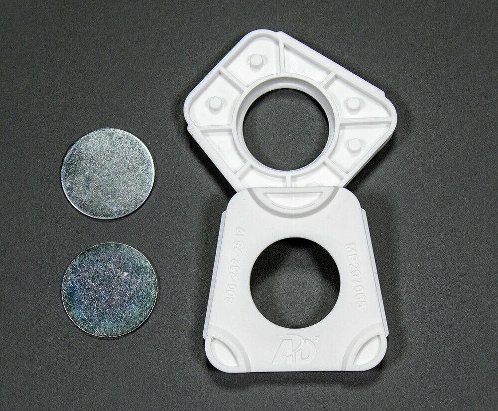 Artex Compatible Magnetic Mounting Plates (Bag of 50)