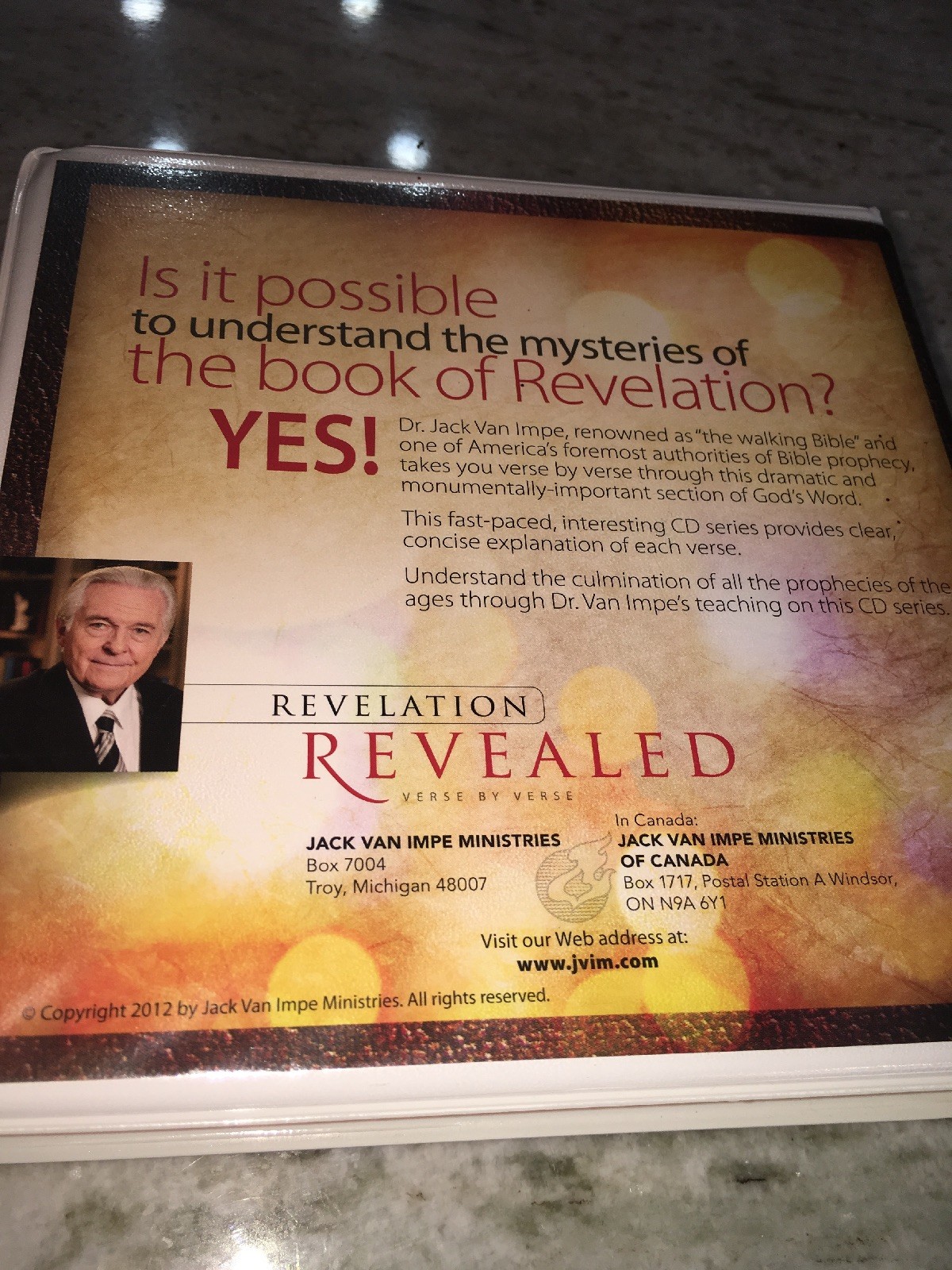 revelation revealed audio cd drs. jack & rexella