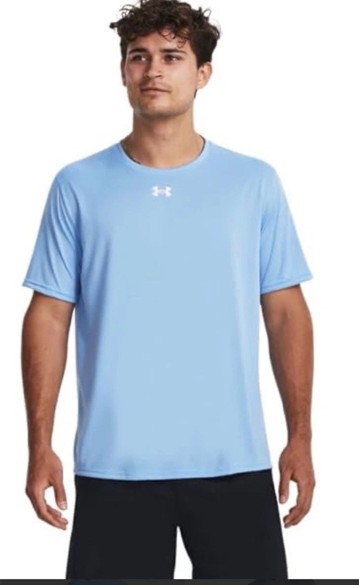 NEW Under Armour UA Men's Tech 2.0 Short-Sleeve T-Shirt BLUE XXL 2XL