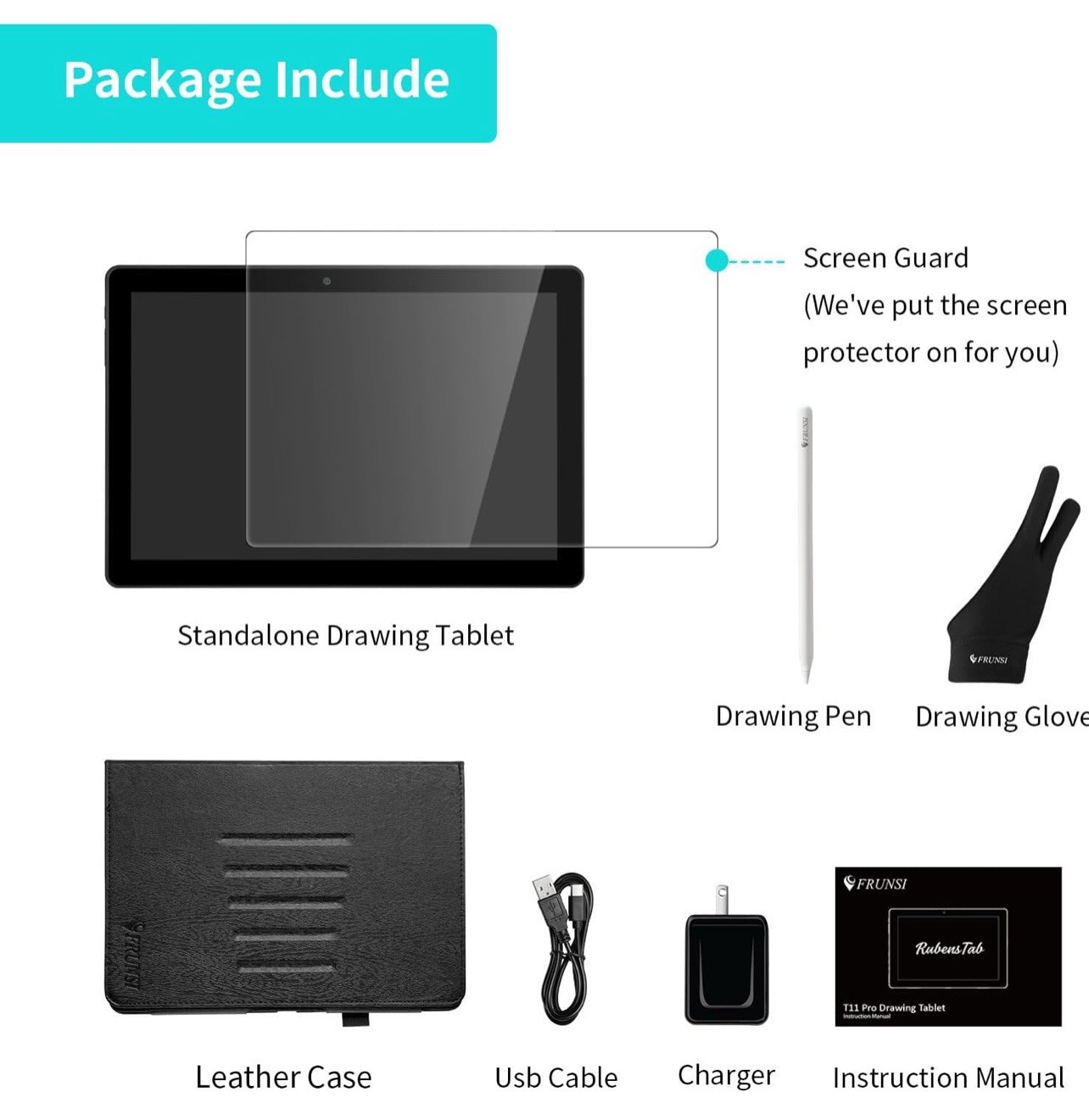 Frunsi RubensTab T11 Pro Standalone Drawing Tablet