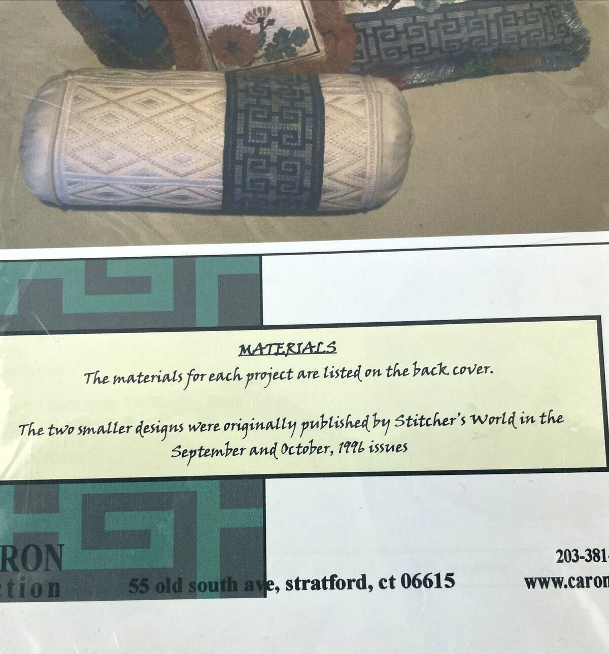 The Caron Collection Repeat Performance Needlework PATTERN Variegated Thread