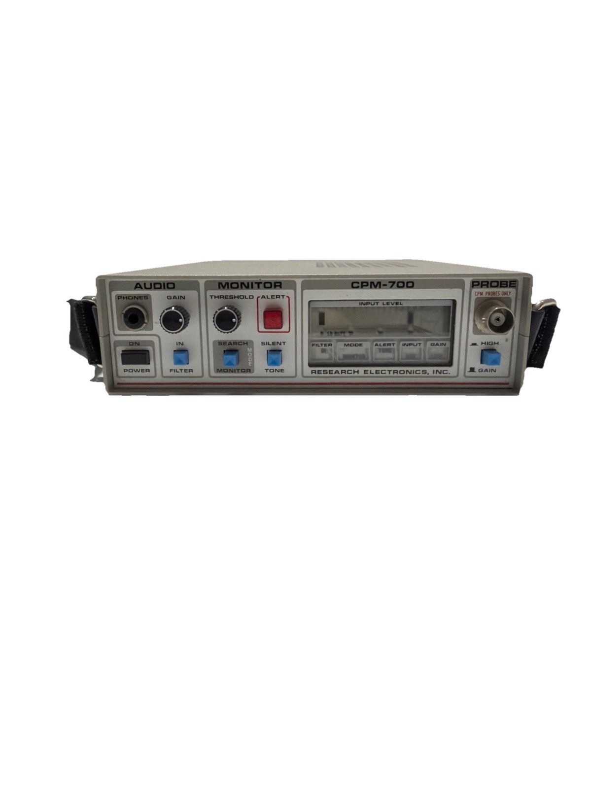REI CPM-700 Countersurveillance Receiver TSCM Research Electronics W Power Cord