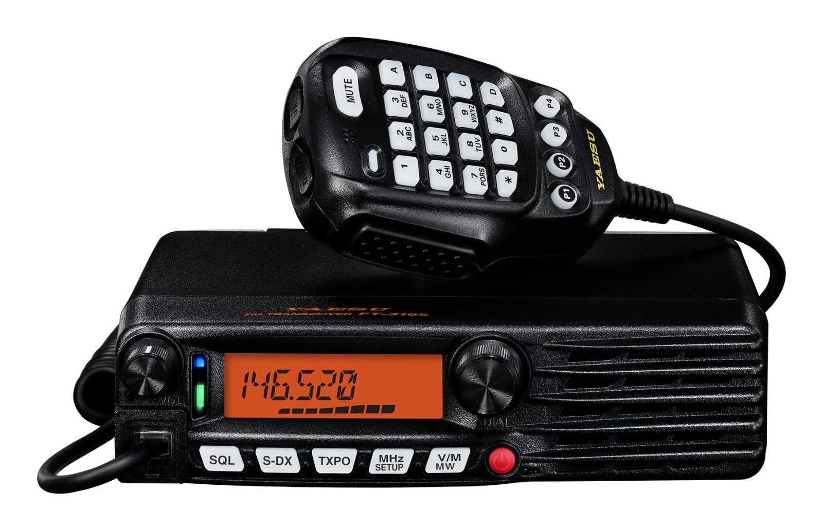 Yaesu FT-3165RASP 65 Watt 144MHz 2 Meter Mobile Transceiver With ASP